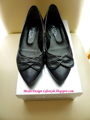 czarne balerinki buty