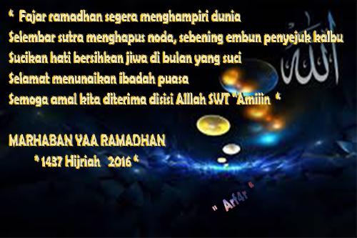 Gambar Kata Ucapan Menyambut Puasa Ramadhan 1437 H Gambar Kata Ucapan Menyambut Puasa Ramadhan 1437 H