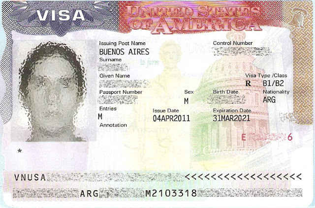 USA Visa Arg