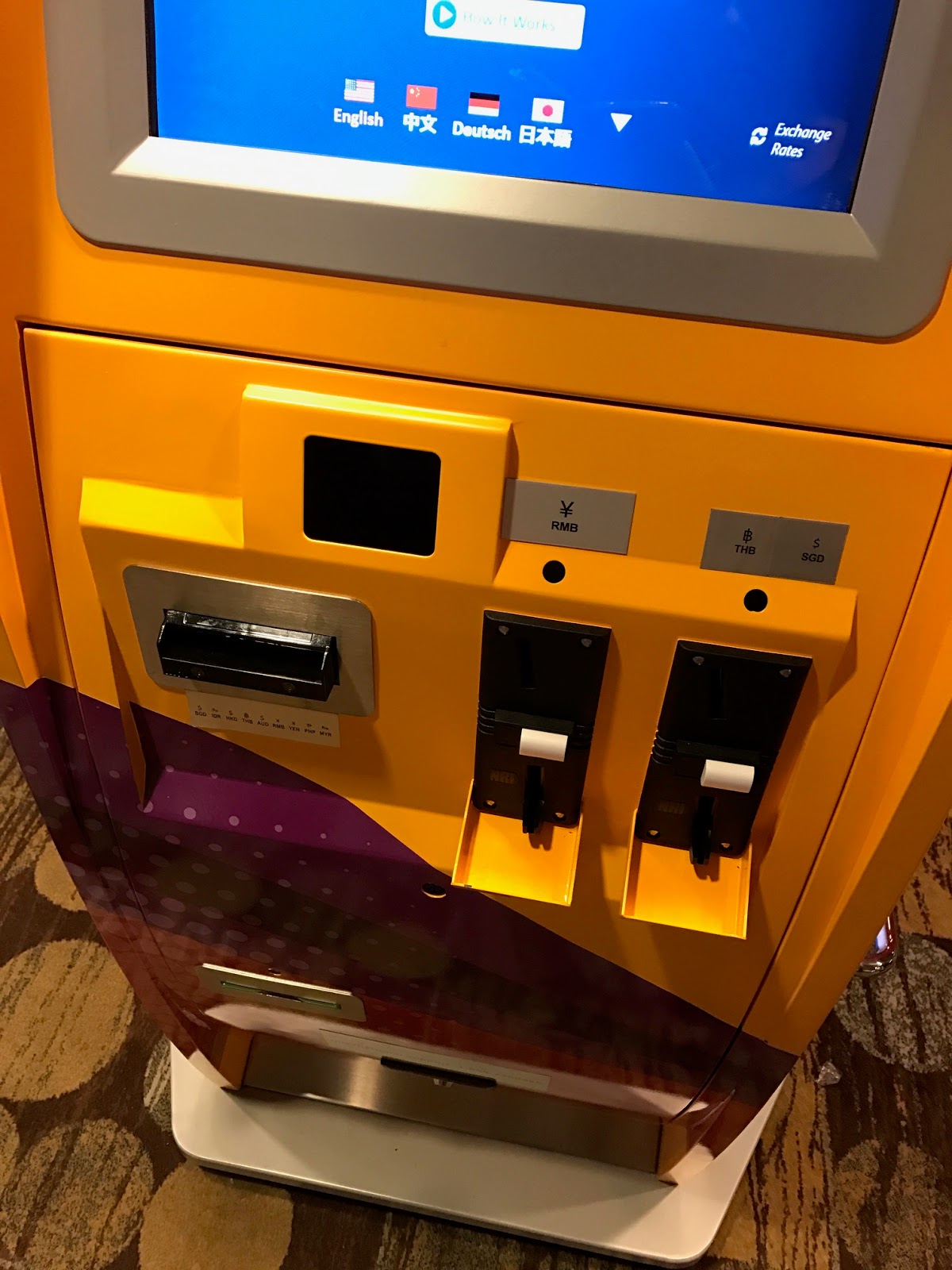 My Days in Singapore Cool Thing in Singapore Leftover Coin Deposit