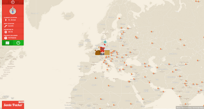 Google Maps Santa Tracker