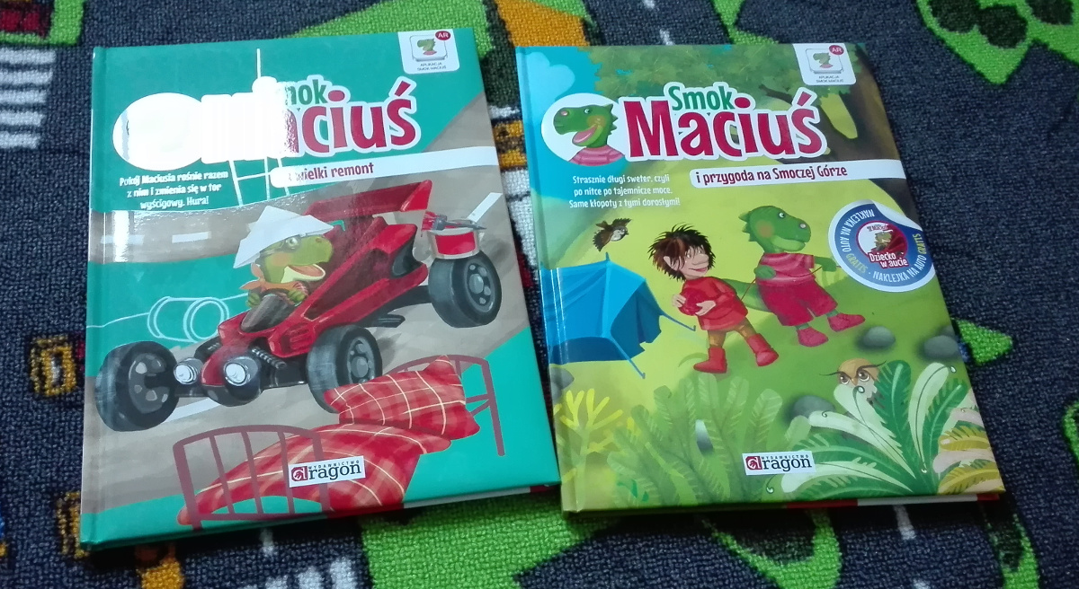 Literatura dziecięca - porywające przygody Smoka Maciusia
