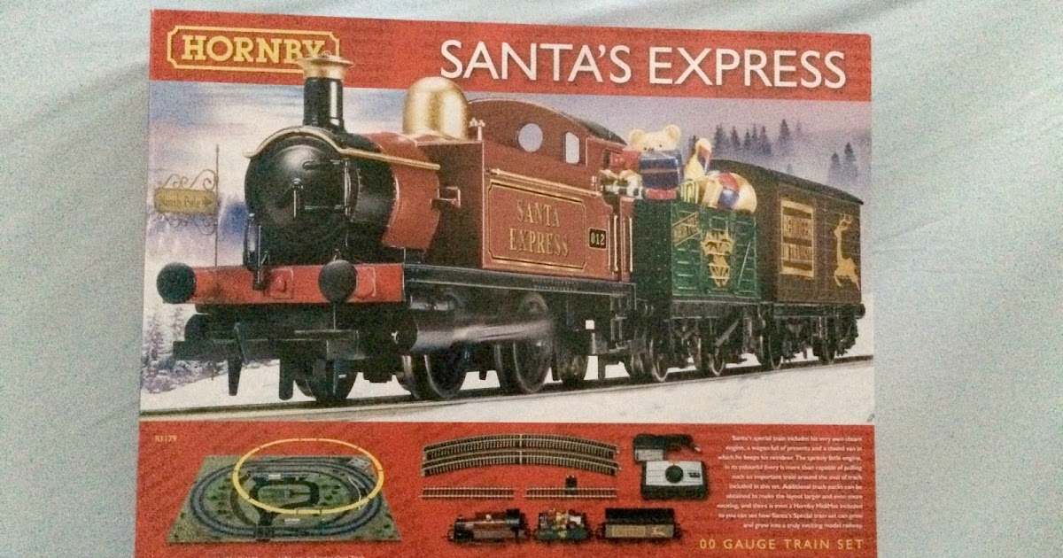 Hornby Santa's Express Train Set Review Newcastle Family Life