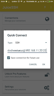 Aplikasi SSH di android