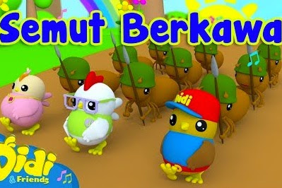 Lirik Lagu Didi and Friend Semut Berkawad