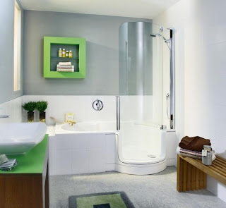 kamar+mandi+anak+kecil+warna+putih+hijau Desain kamar mandi kecil cantik untuk anak anak