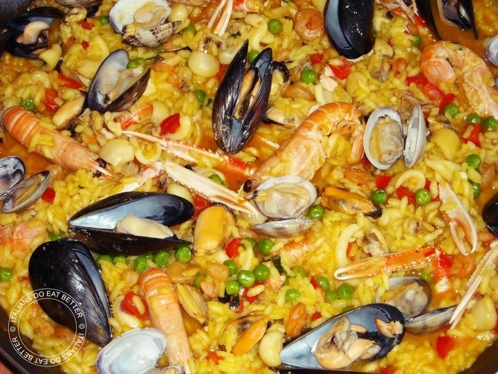 PAELLA DE MARISCOS ITALIANS DO EAT BETTER