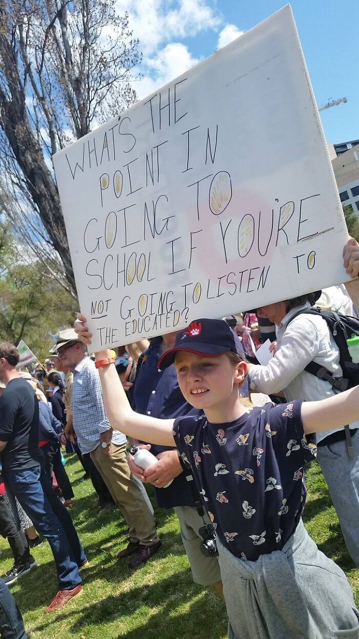 30 Of The Most Powerful Signs From The 2019 Climate Strike