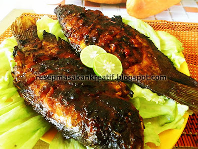 Resep Gurame Bakar Kecap Cara Membuat Ikan Gurame Bakar Kecap Resep