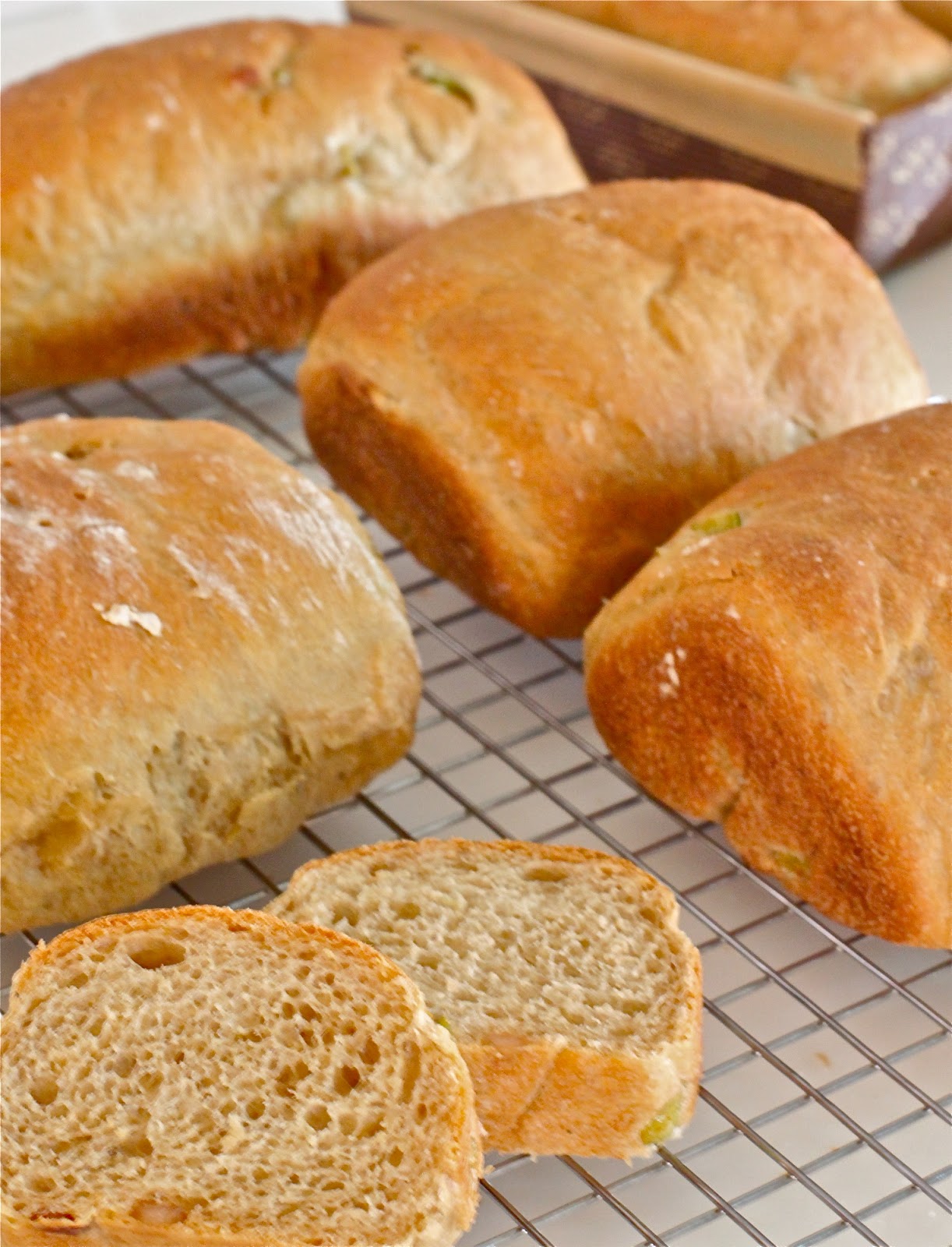 Extra Virgin Chef Celery Bread More Fibre can only be good for you