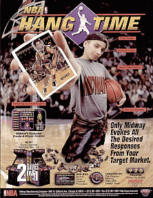 NBA Hangtime+arcade+game+portable+art+flyer
