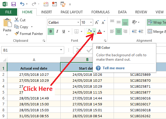 Excel-VBA Solutions: How to Find RGB Value of Fill Color of Any Cell