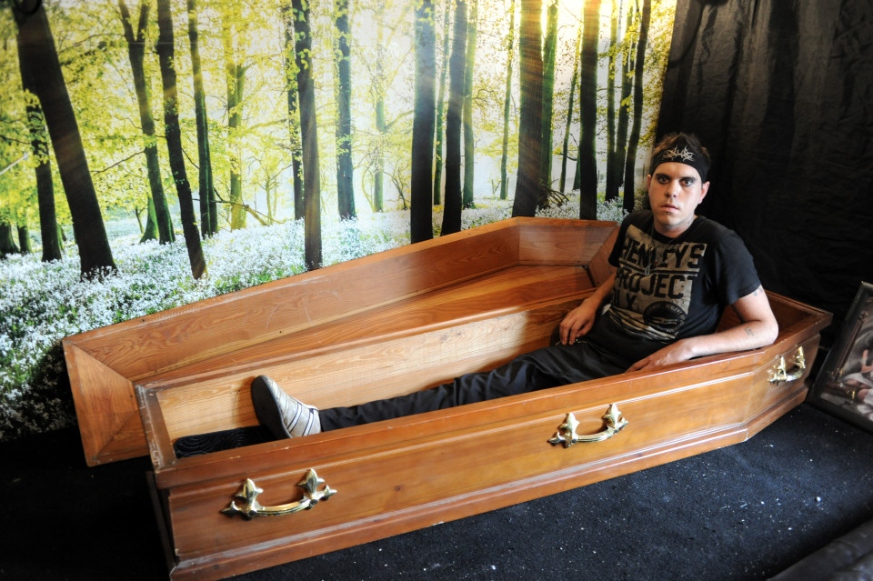 British vampire who drinks blood and sleeps in coffin says he is bullied fo...