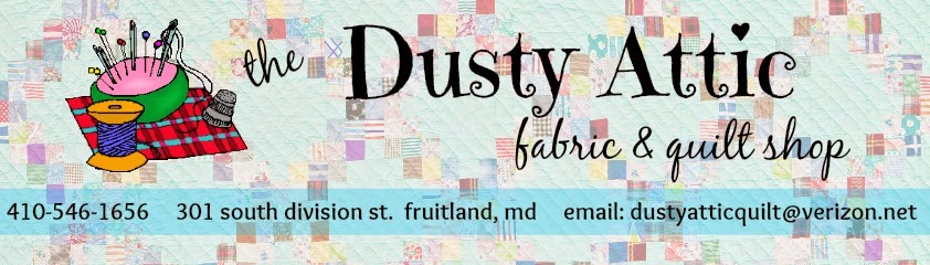 the dusty attic fabric and quilt shop 