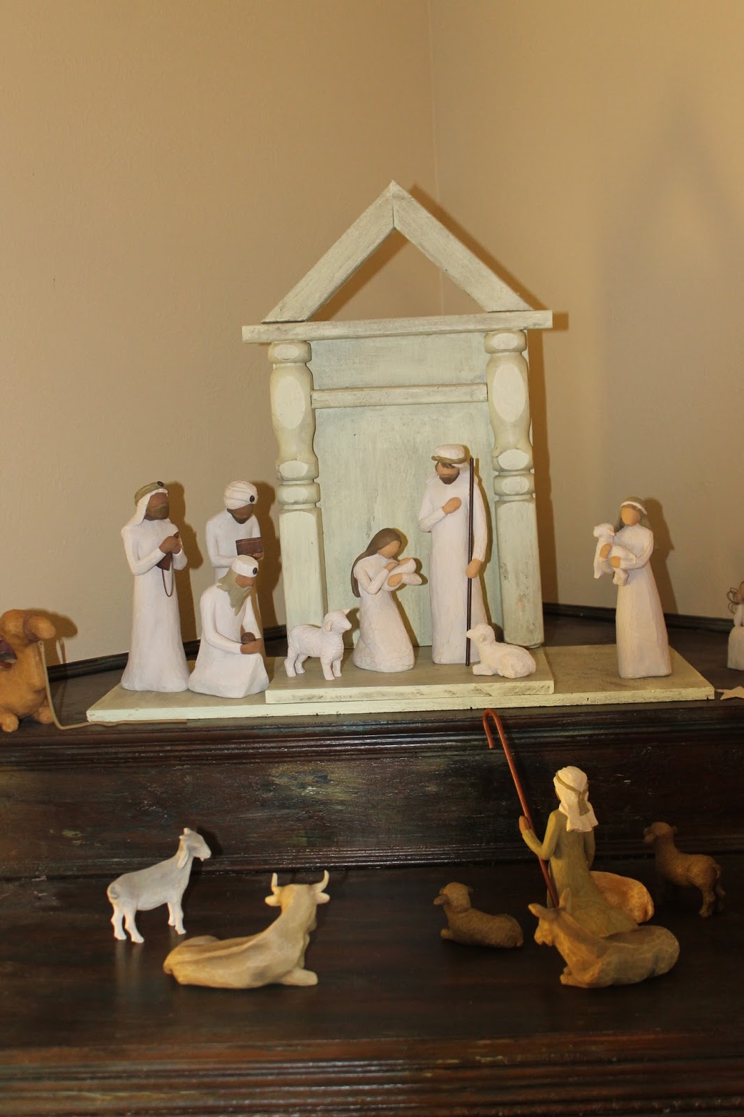 Your Creativity Inspires Me DIY Willow Tree Creche' DIY