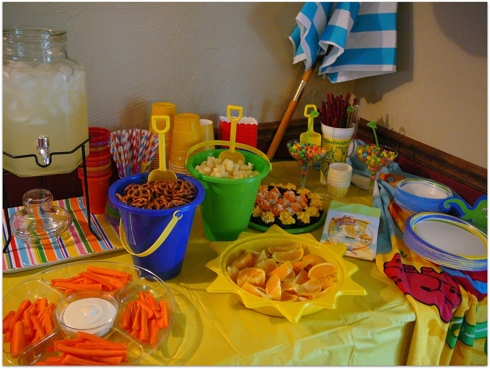 Samantha's Sweets and Sam's Sweet Art: Summer Birthday Party Ideas