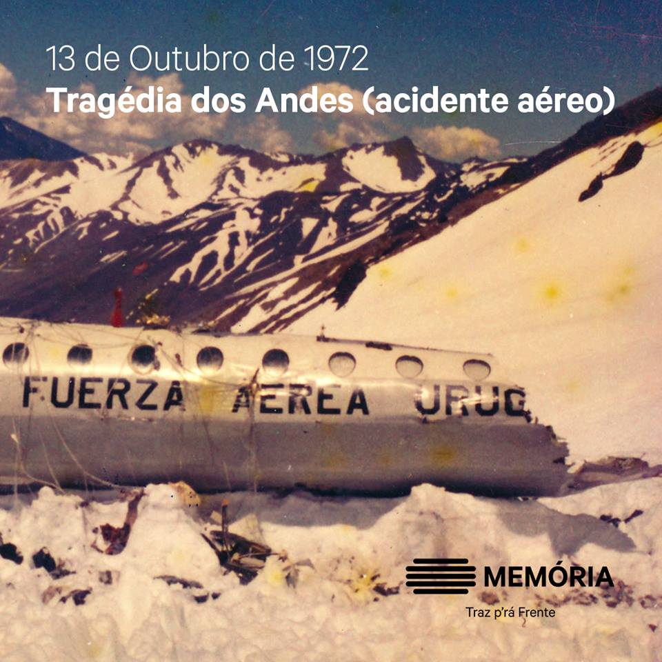História Dia a Dia 13 de outubro de 1972 Acidente aéreo nos Andes História Dia a Dia 13 de outubro de 1972 Acidente aéreo nos Andes