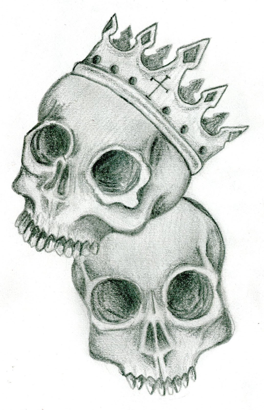 Rachael Dixon's Drawing For Animation Skulls