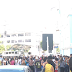 Protesto de servidores públicos deixa Av. Ulisses Caldas com trânsito bloqueado