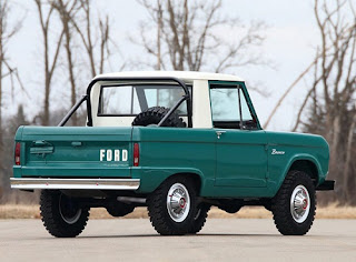 1967 Ford Bronco Half Cab Review 1967 Ford Bronco Half Cab Rear Right