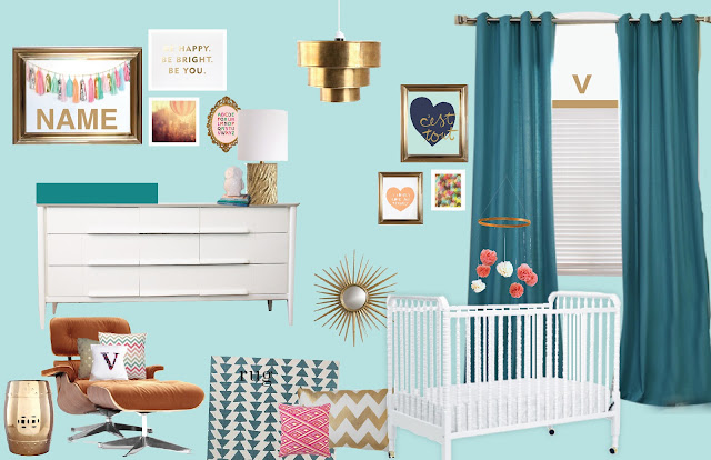 DIY  //  POST MOD NURSERY IDEAS, Oh So Lovely Blog