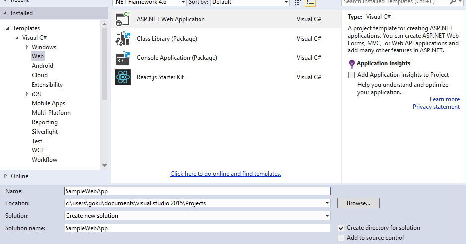 Angular 1.x and Angular2 Blog: Create a sample application in Angular