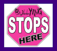 Bullying Stops Here Stop Sign