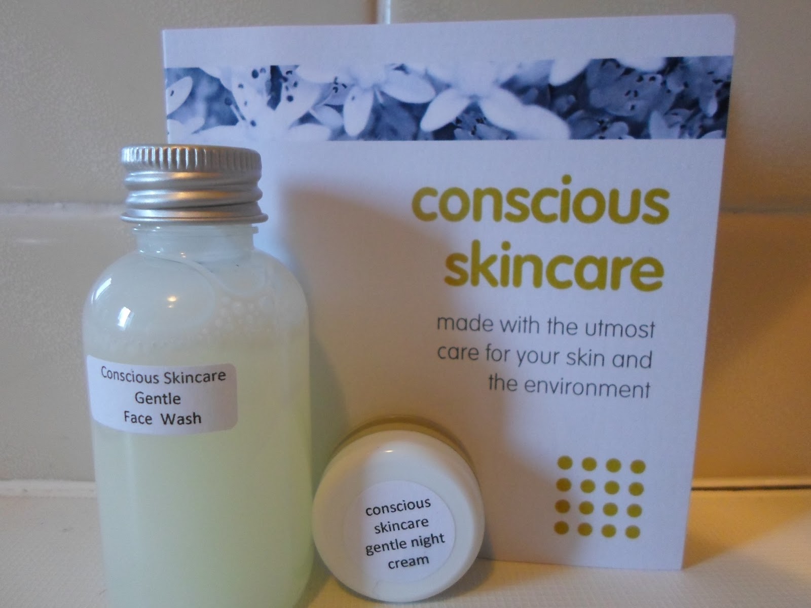 Conscious Skincare Face Wash & Night Cream — Sugarpuffish