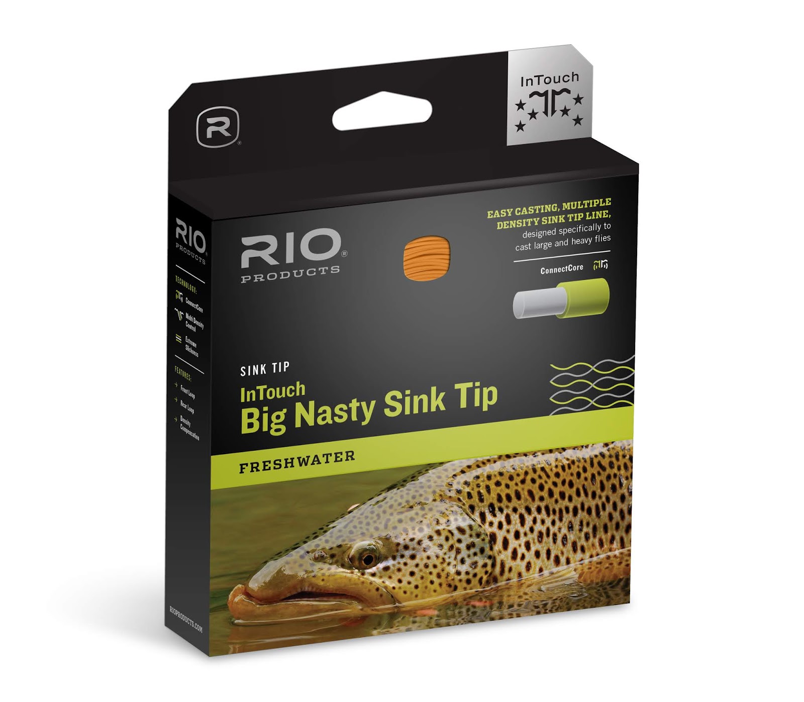 Gorge Fly Shop Blog: RIO InTouch Big Nasty 3D and 4D Sink Tip Fly