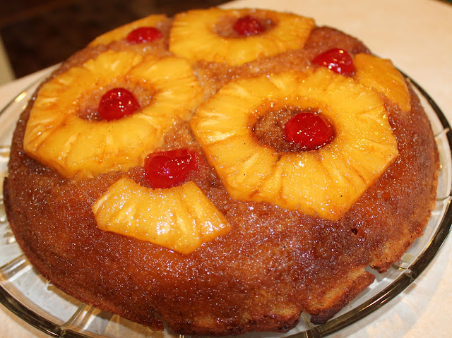 You can serve the pineapple upside down cake warm or at room temperature. Serve Your Pineapple Upside Down Cake