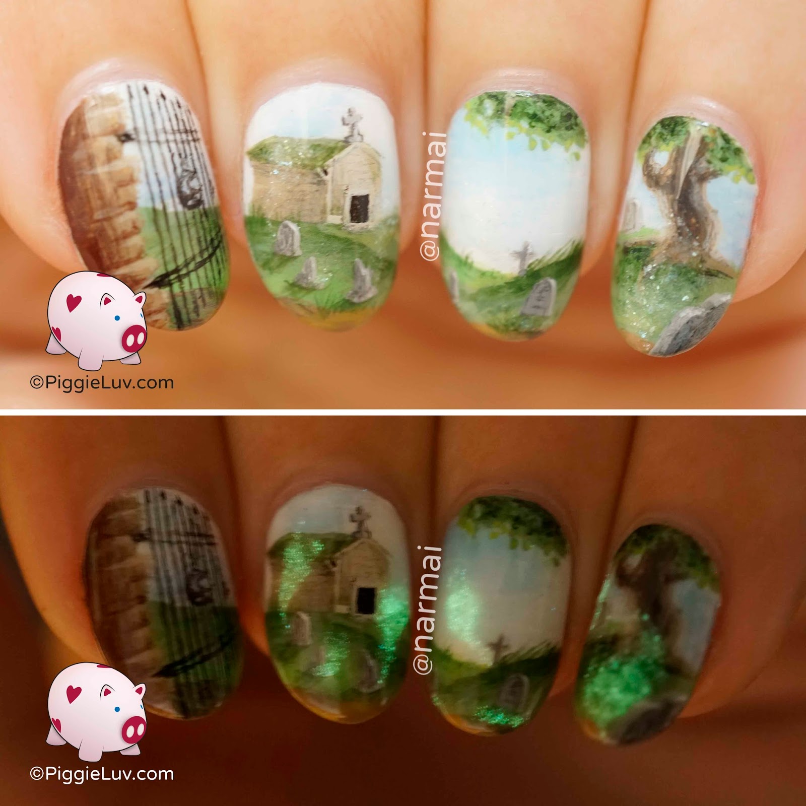 piggieluv ghost party at