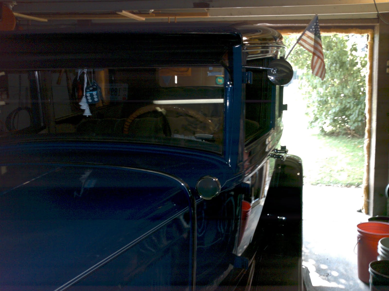 And speaking of old cars, here's more pictures of my 1930 Chevrolet sedan ~
