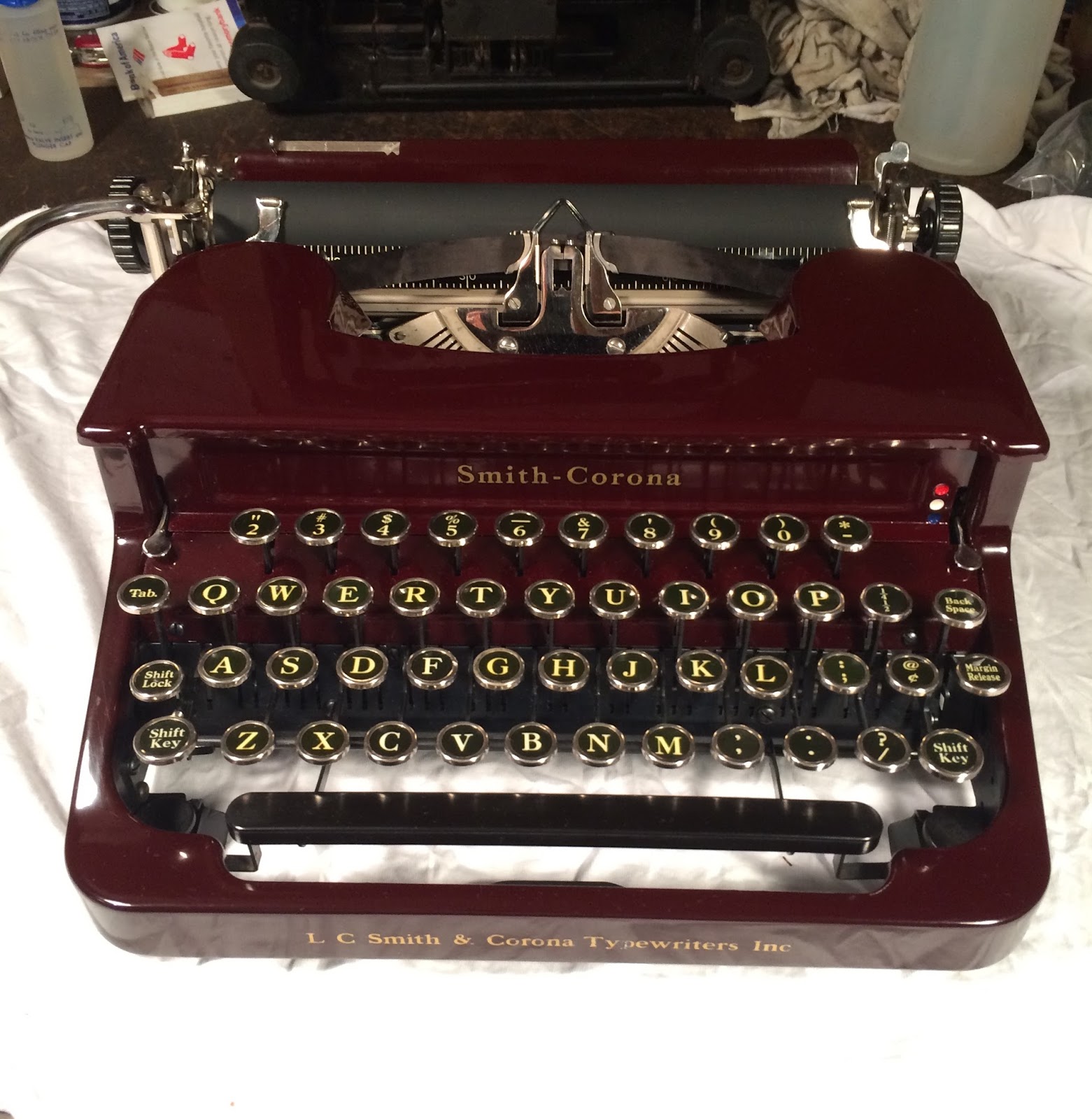 Typewriter in American English