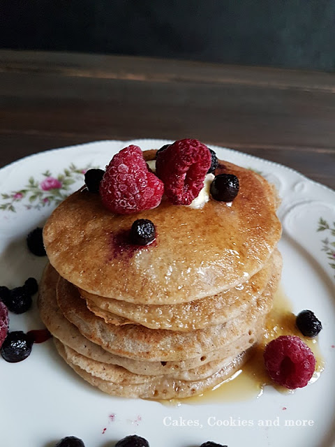 Bananen Pancakes mit Haferflocken