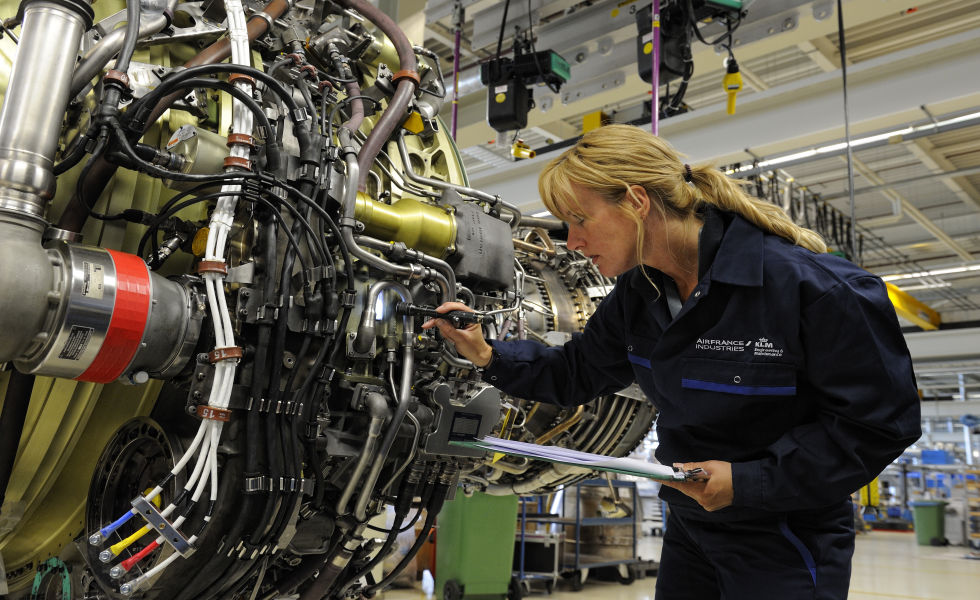 D-Check eines Flugzeuges