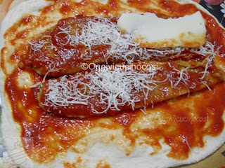 Cannolo di Pizza con Parmigiana di Melanzane©Lina Oggi vi Cucino così