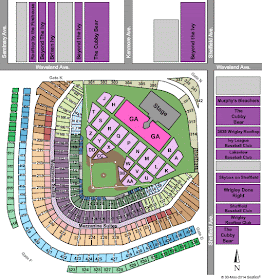Wrigley Field Seating Chart Concert Pearl Jam
