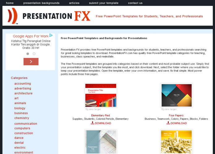 Download Template PowerPoint Terbaru di Website Penyedia ...