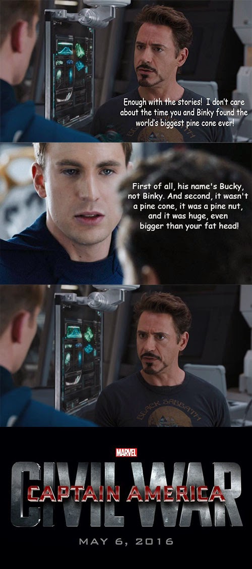 These 'Civil War' Memes Pits Steve Rogers And Tony Stark
