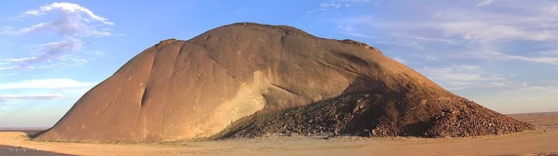 Ben Amera monolith di Mauritania.