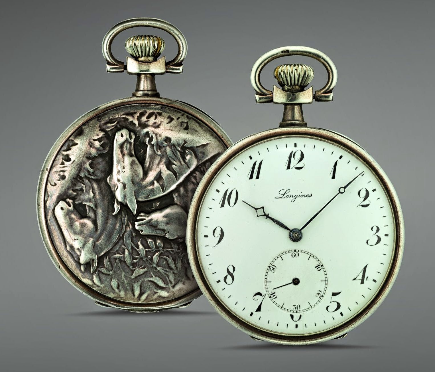Longines Equestrian Pocket Watch Horses Trio 1911 MasterHorologer