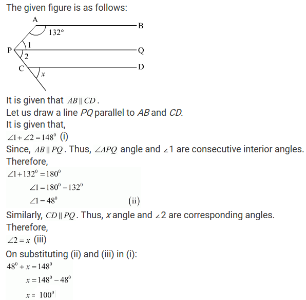 R.D. Sharma Solutions Class 9th Ch 8 Lines and Angle MCQ