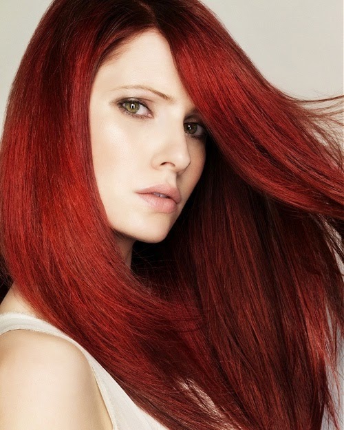tonos rojos para pelo largo 2015