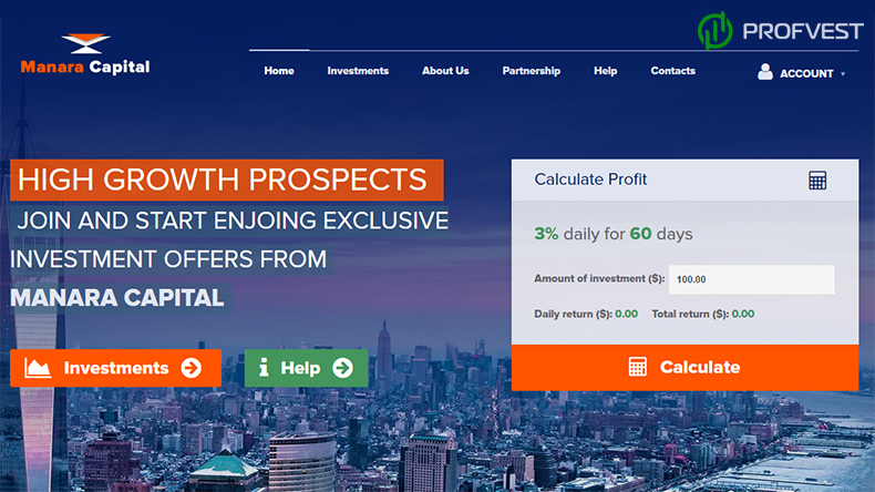 Manara Capital: обзор и отзывы (мой вклад 350$) Manara Capital обзор и отзывы вклад 350$