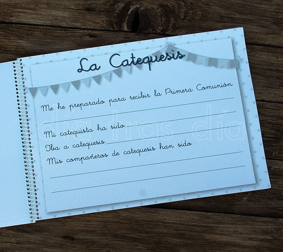 Libro de firmas personalizado Primera Comunión