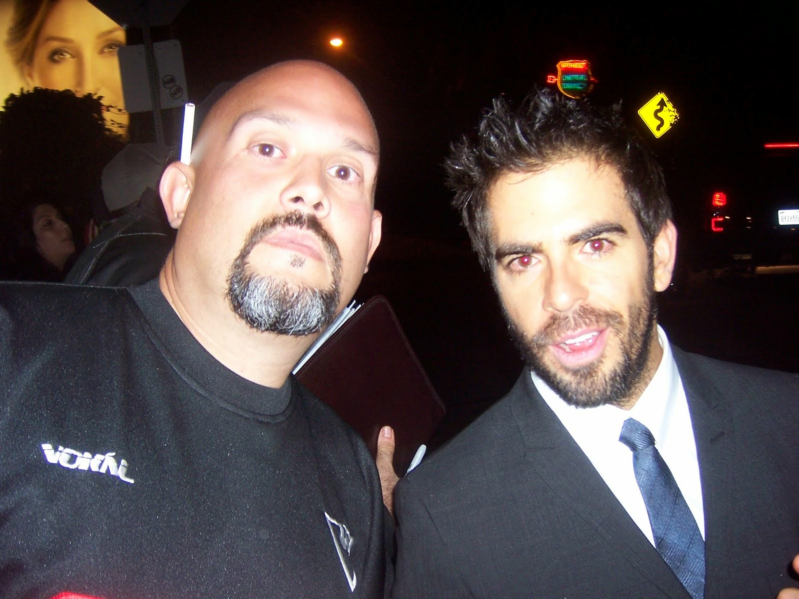 Me and Eli Roth