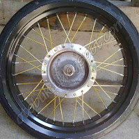 Velg Champ Hitam Dengan Jari Jari Gold/Emas Velg Champ Hitam Dengan Jari Jari Gold/Emas
