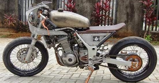 Modifikasi Kawasaki Ninja 250 Cafe Racer Rock N Row Situs Motor