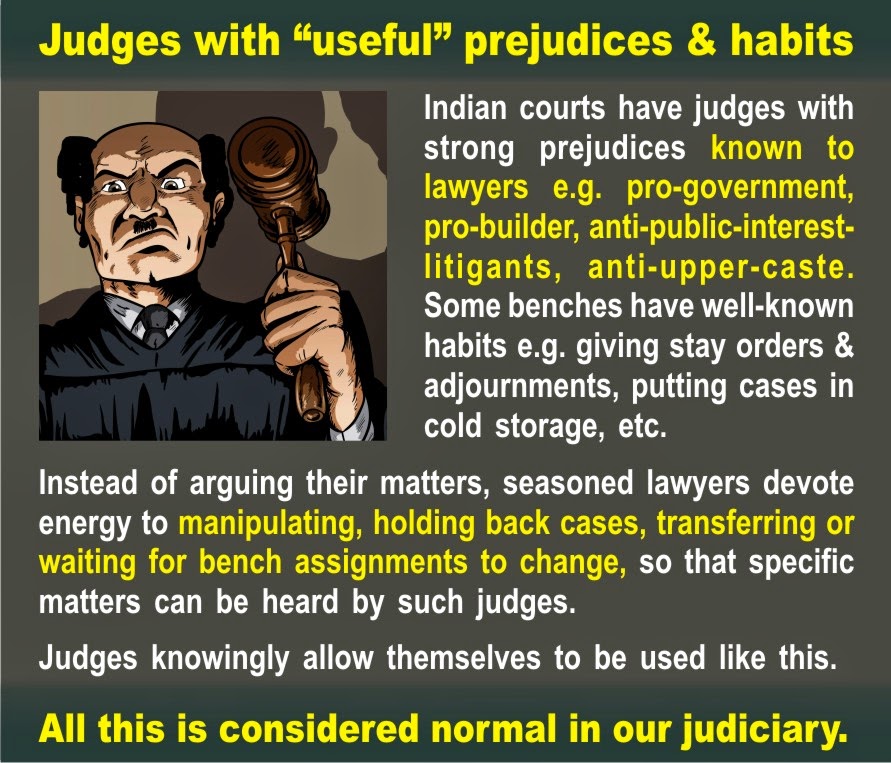 Manipulating court & judges the real valueaddition of senior advocates