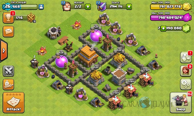 Desain Formasi Base TH 4 COC Terbaik Dan Terbaru 7 Desain Formasi Base TH 4 COC Terbaik Dan Terbaru 7
